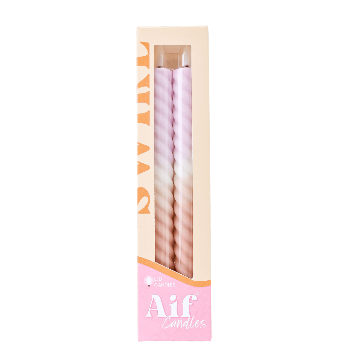 LILLA SAND LED Snoede Stearinlys med voks