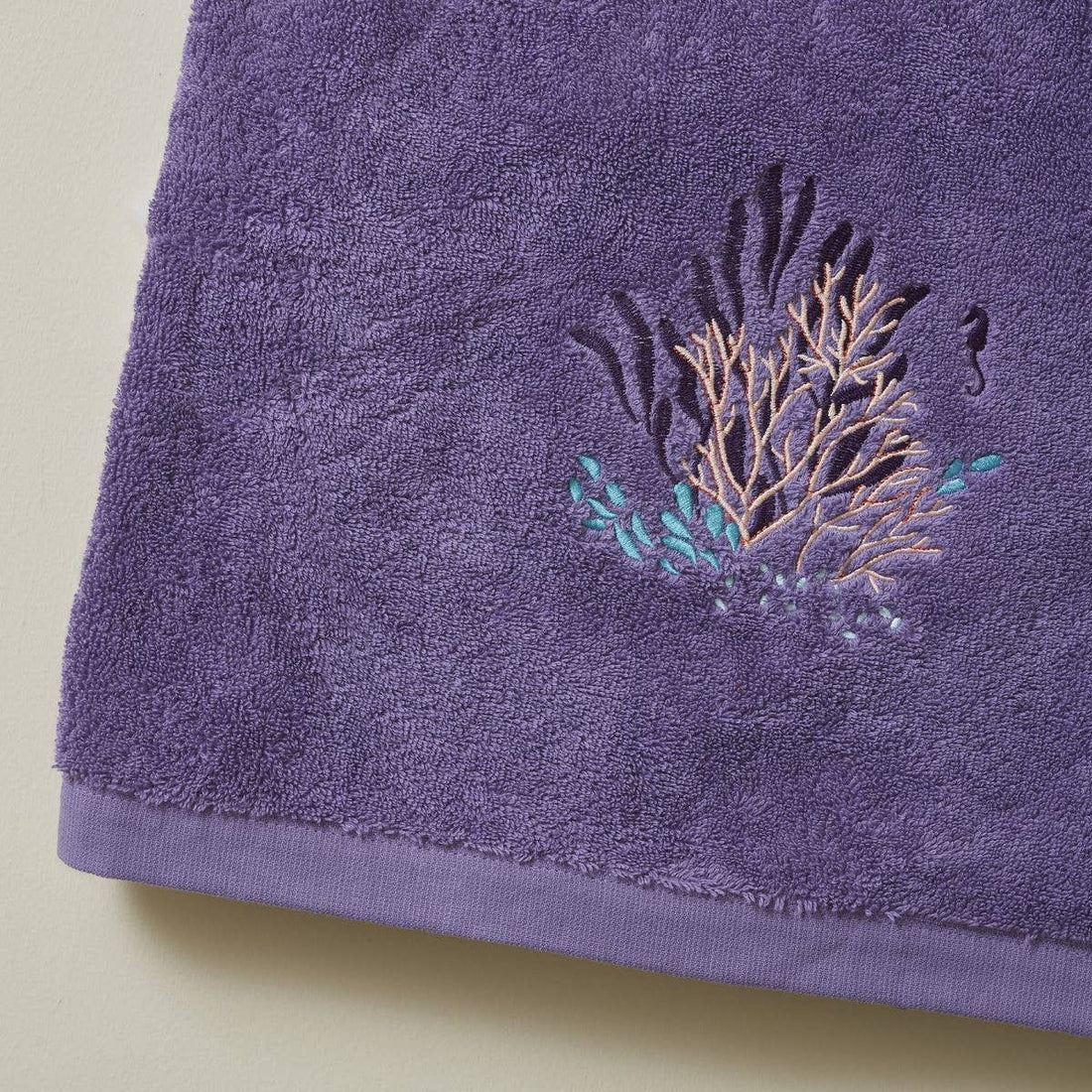 Havet lilla håndklæde 50x100