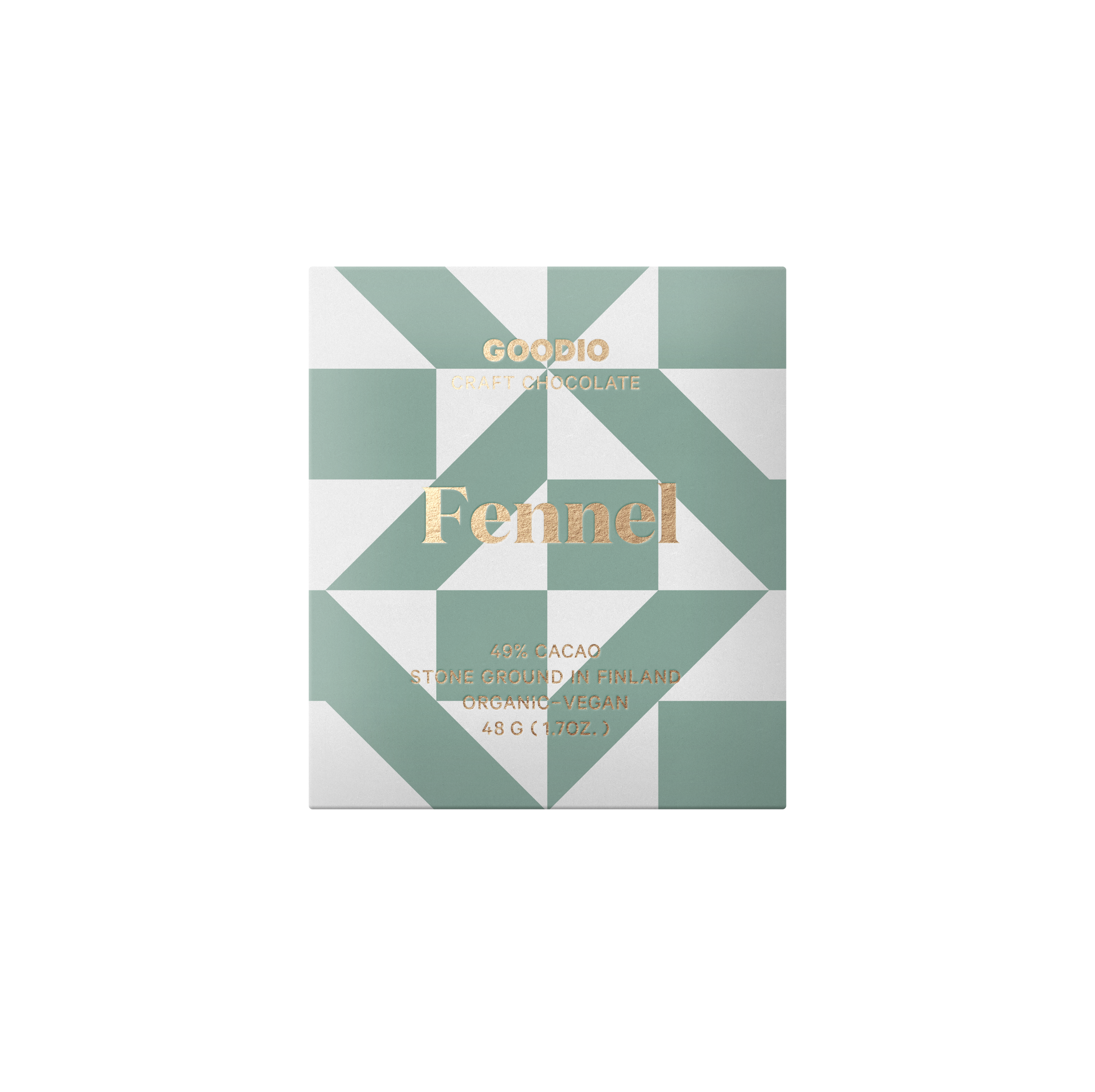 Limited Edition: FENNEL Økologisk Mørk Chokolade 49% med let lakridssmag, vegansk og glutenfri