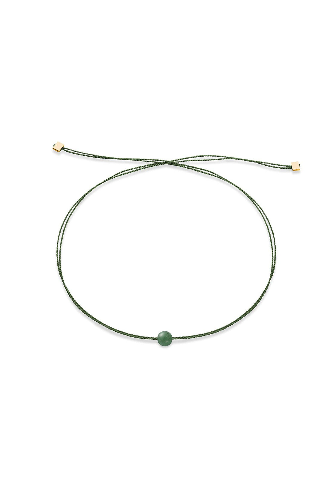 MAJ ØNSKEARMBÅND med Smaragd fra Jukserei