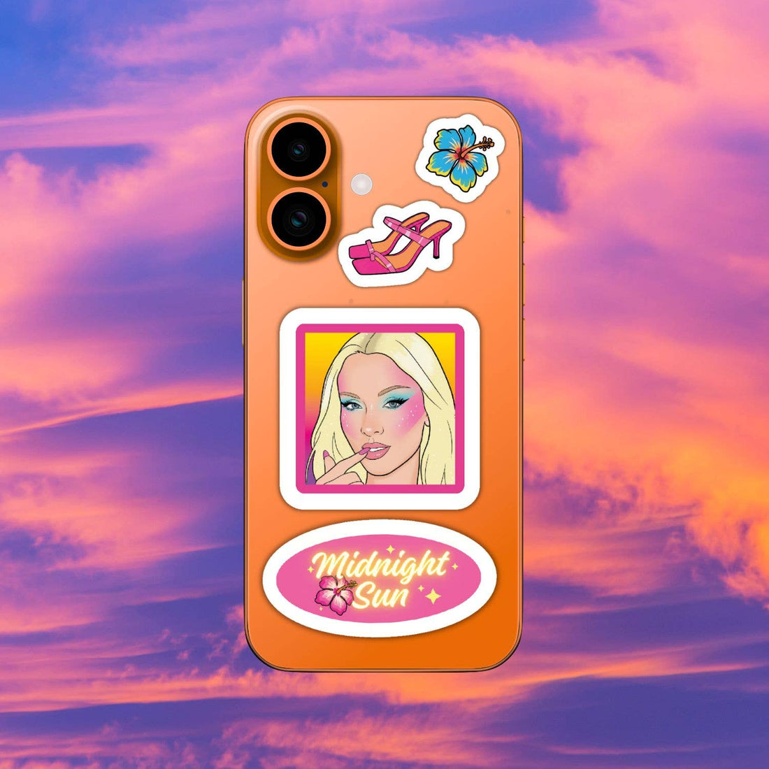 MIDNIGHT SUN Zara Larsson Klistermærkeark