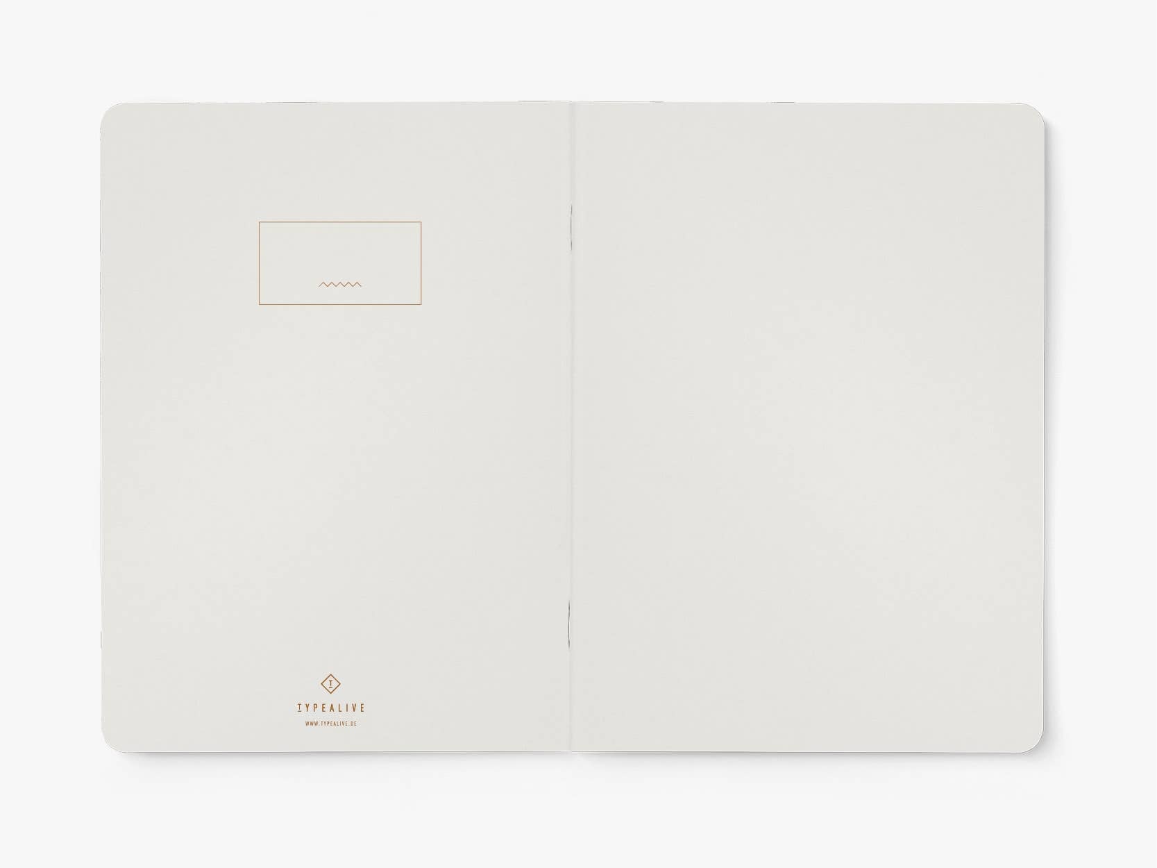 MY FEMINIST AGENDA Beige Notesbog med blanke sider