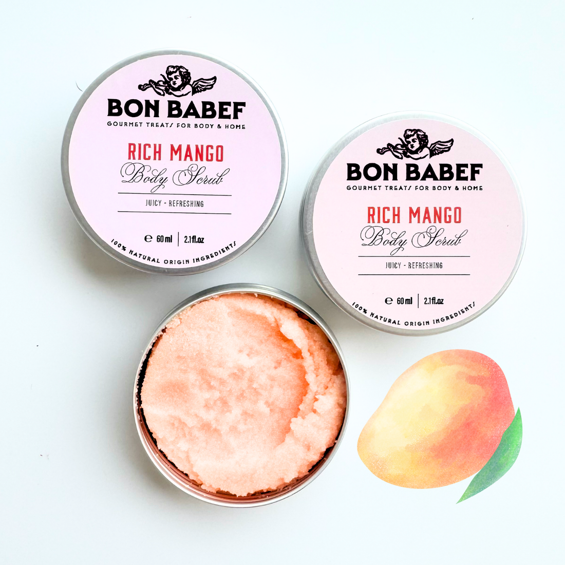 Mango body scrub