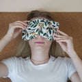 Meditations øjenpude i naturlige materialer og roligt design