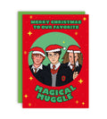 Merry Christmas To Our Favorite Magical Muggle Julekort