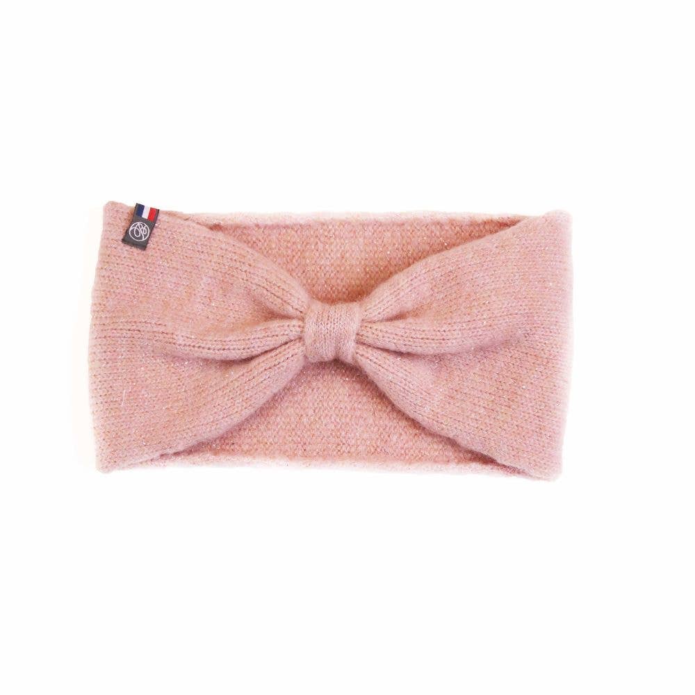 NATACHA lyserødt glitter pandebånd