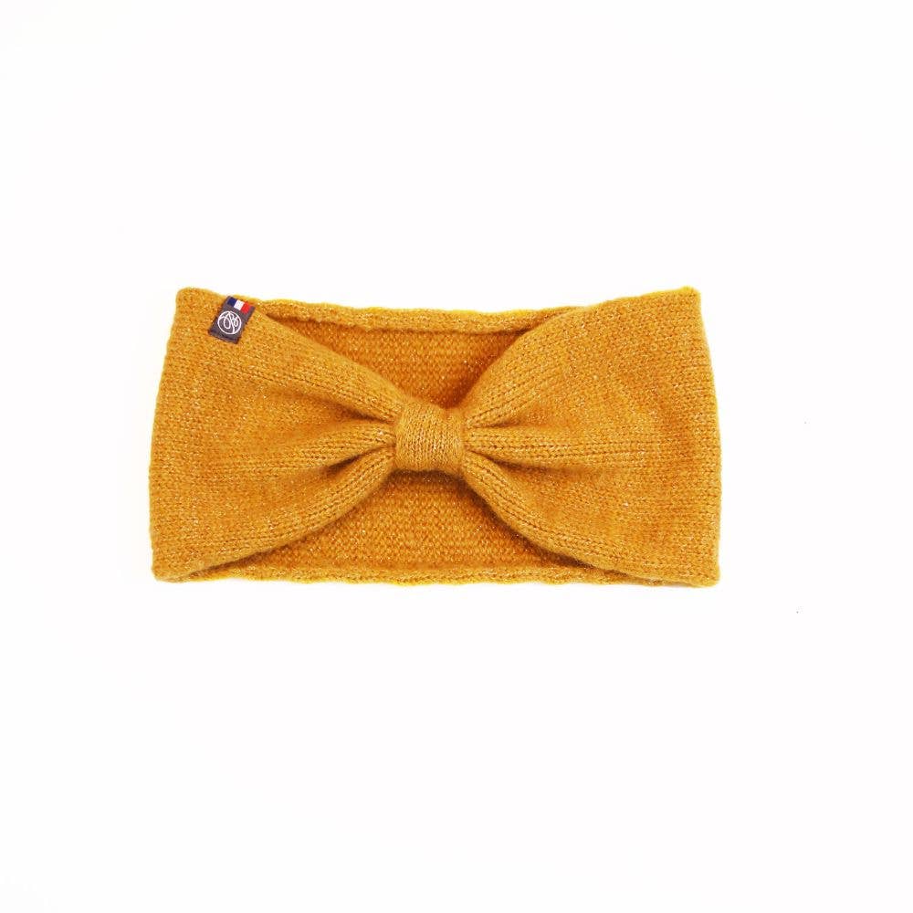 NATACHA gult glitter pandebånd