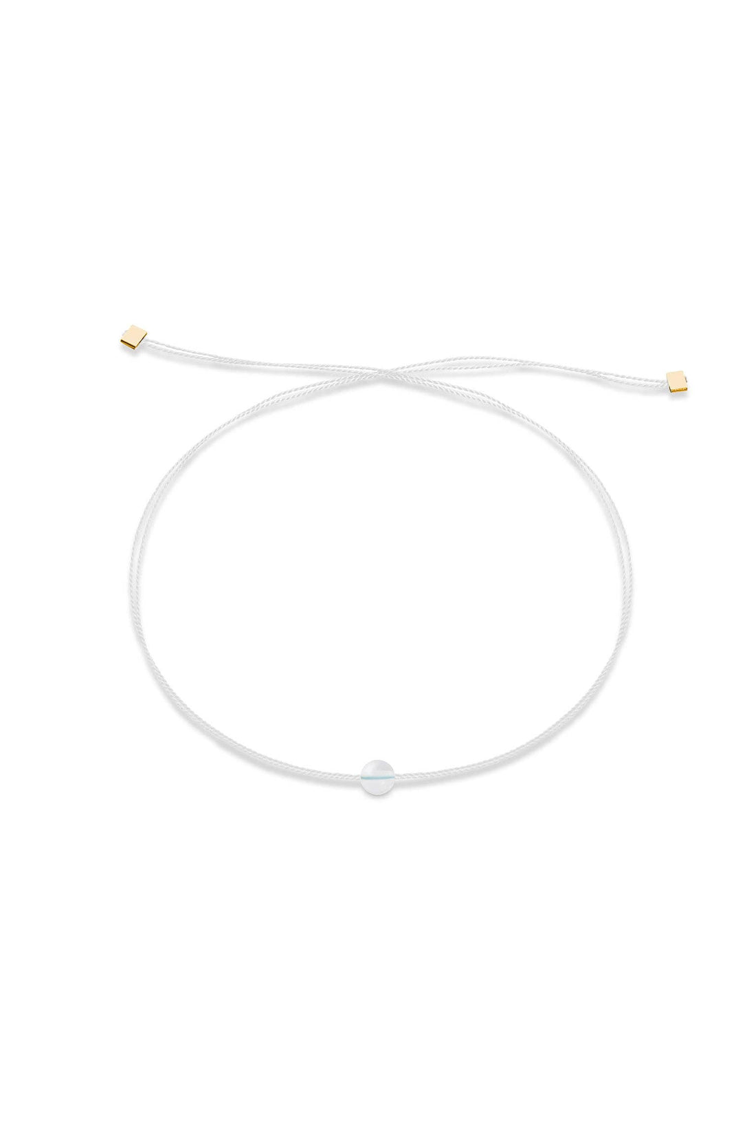 OKTOBER ØNSKEARMBÅND med opal fra Jukserei