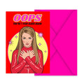 OOPS YOU'RE 1 YEAR OLDER AGAIN Britney Fødselsdagskort