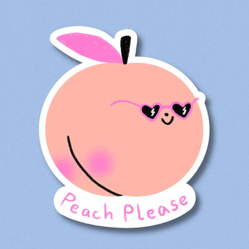 PEACH PLEASE Magnet