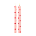 PINK SMILEY LED Vokslys stearinlys som gave