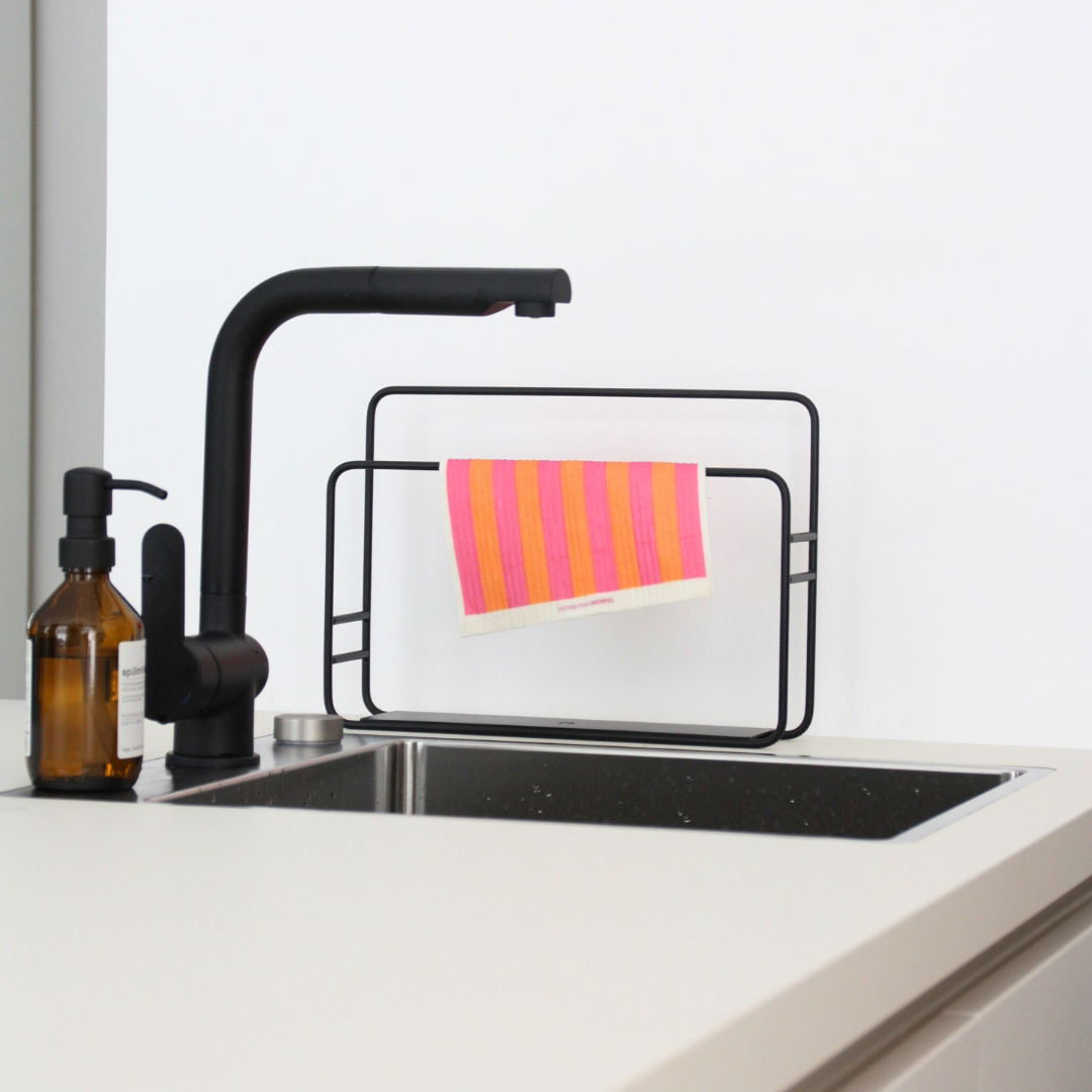 Pink & Orange Stribet Karklud