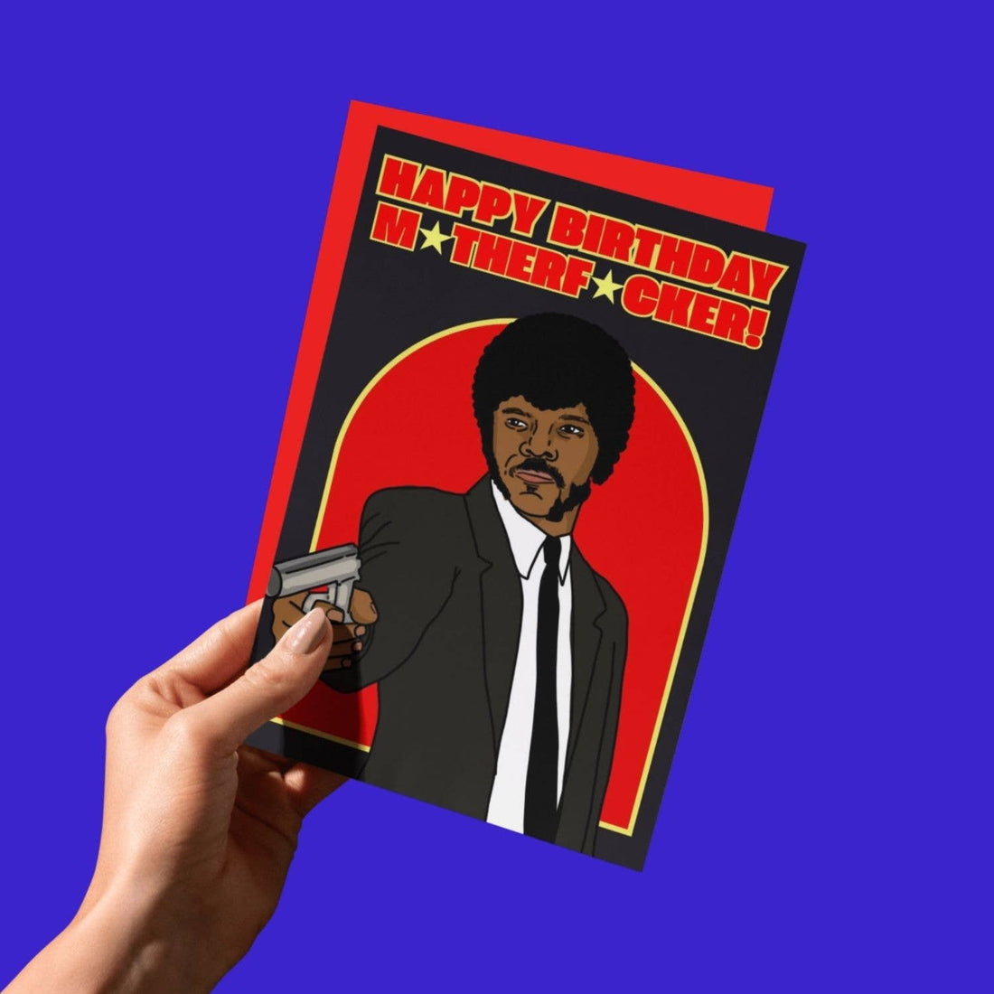 Pulp Fiction fødselsdagskort
