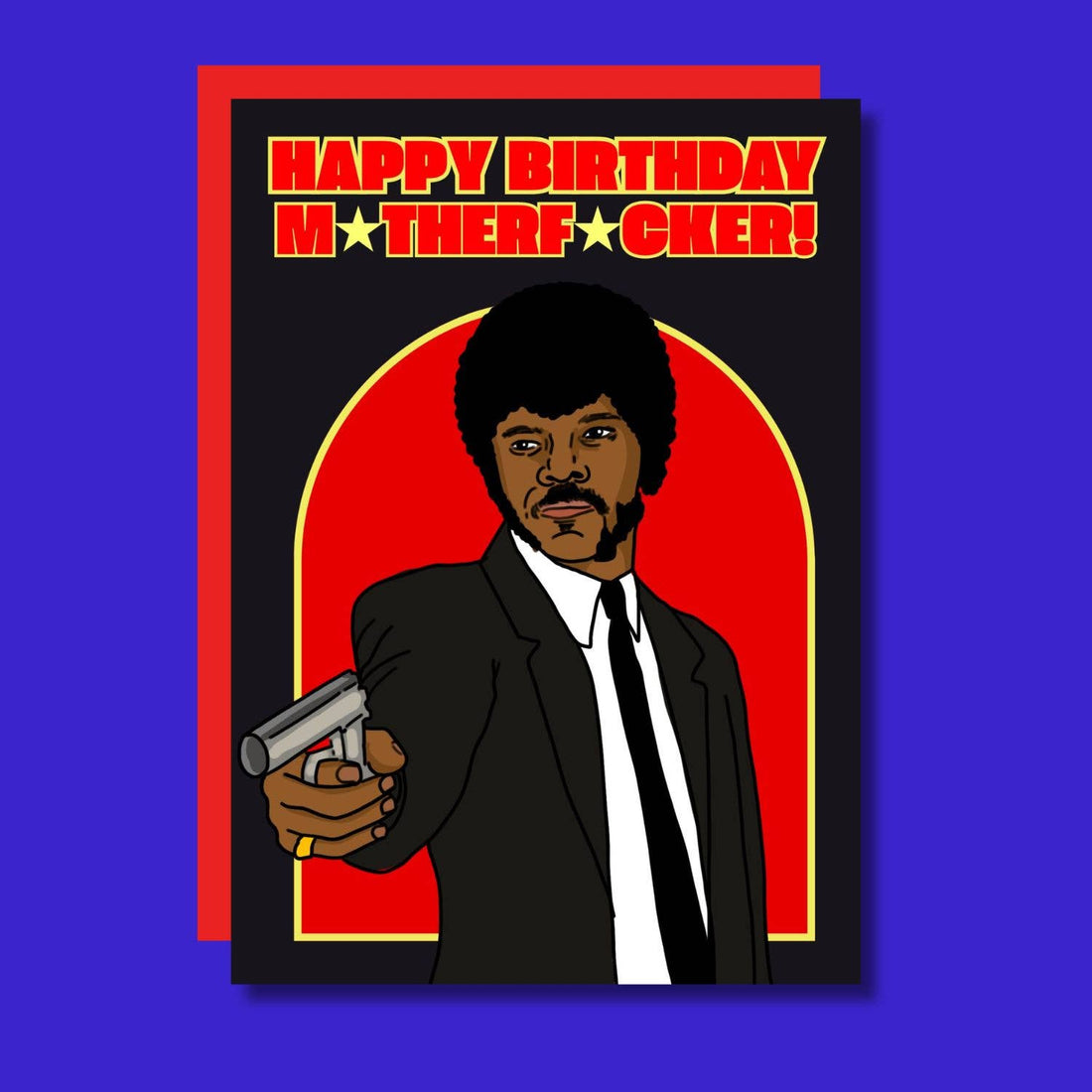 Pulp Fiction fødselsdagskort