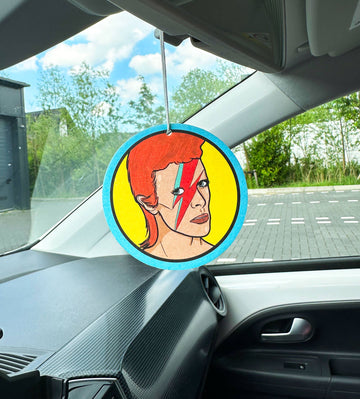 REBEL David Bowie Duftfrisker til bilen
