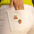 ROCK N ROLL TONGUE Pin
