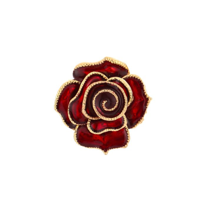 Rød Rose Knappeskjuler