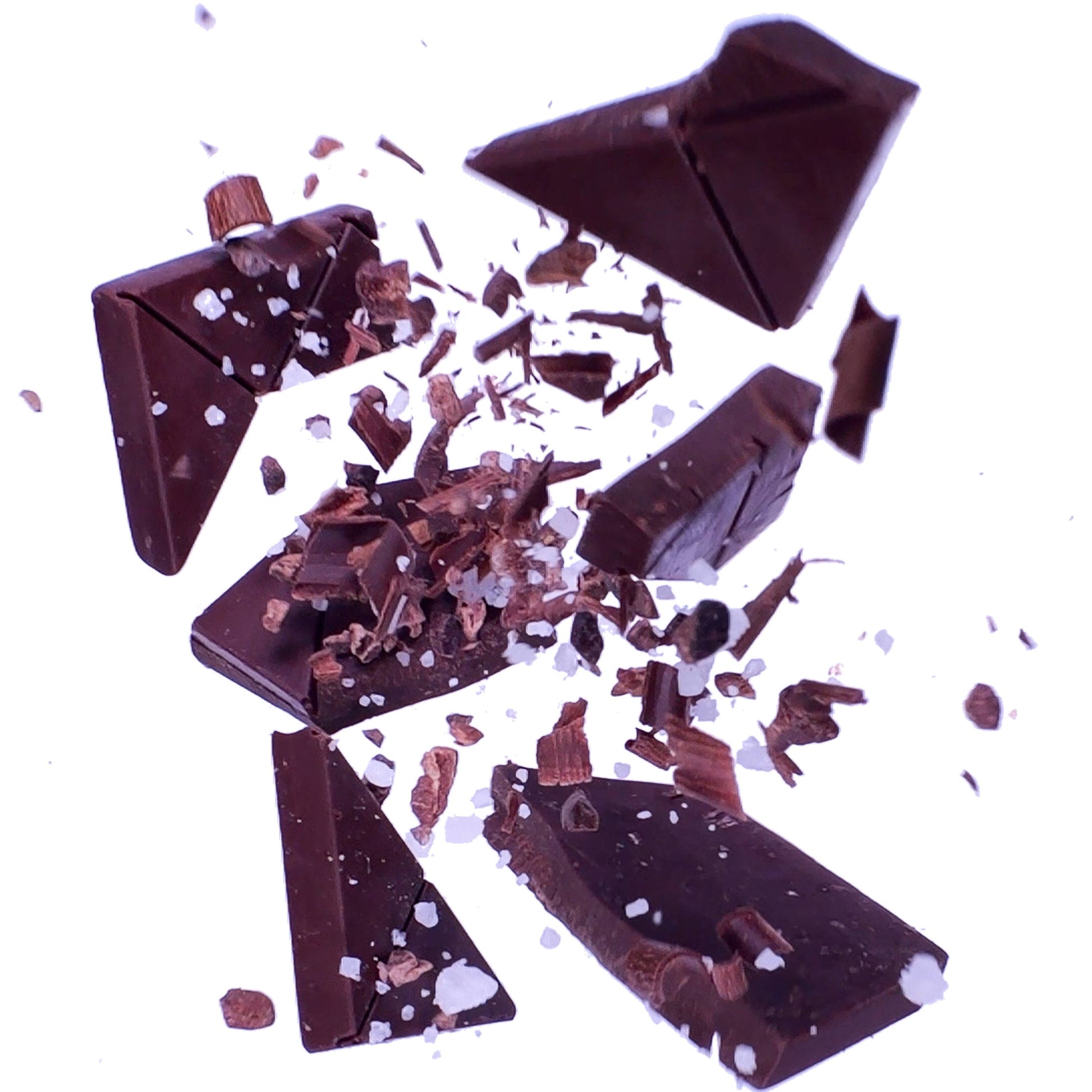 SEA SALT vegansk Økologisk Mørk Chokolade 77% fra Goodio