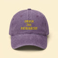 SMASH THE PATRIARCHY Lilla Broderet Kasket
