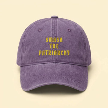 SMASH THE PATRIARCHY Lilla Broderet Kasket