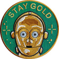STAY GOLD C-3PO Strygemærke