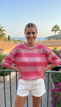 STRIPET PINK Paliet Top