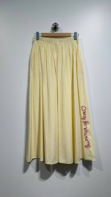 SUMMER OF LOVE Gulstripet Nederdel