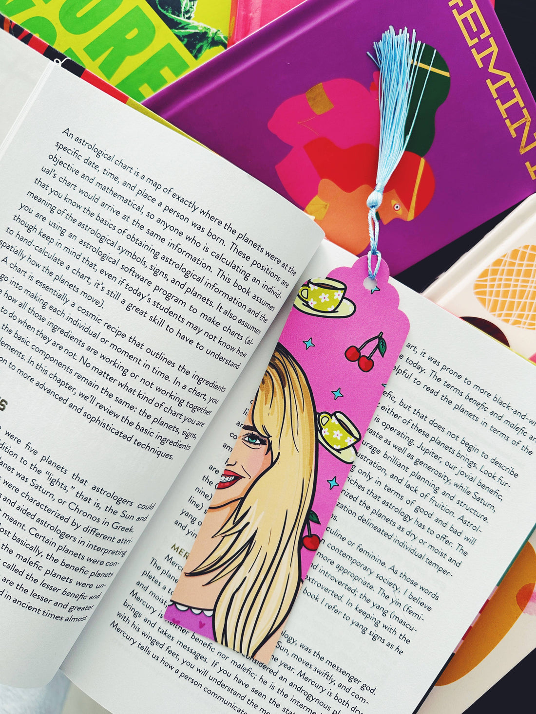 Gave til bogelsker Sabrina fan