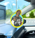 Snoop inspireret duftfrisker hængende i bil