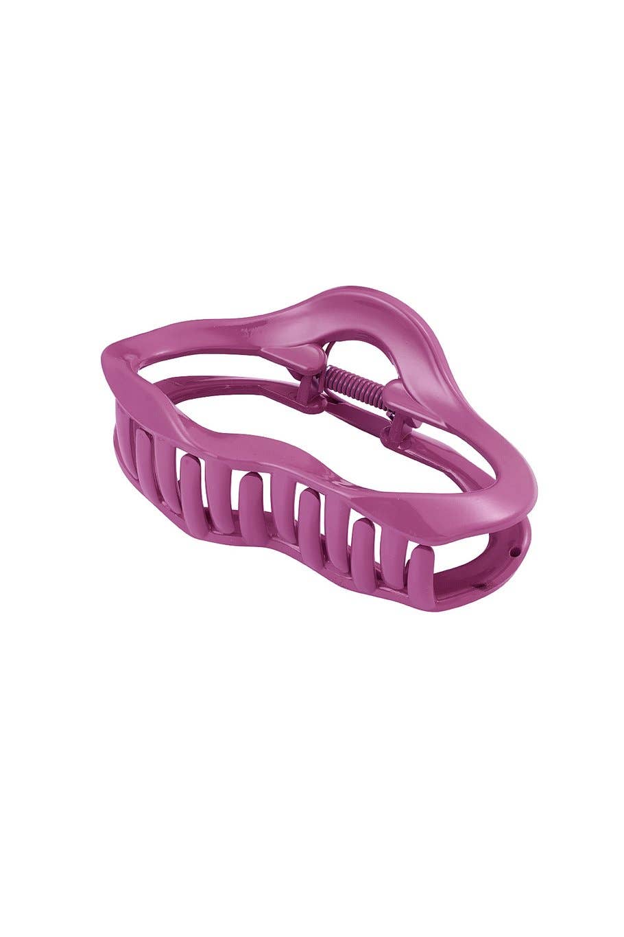 Stor Hårklemme i pink til tyndt og tykt hår