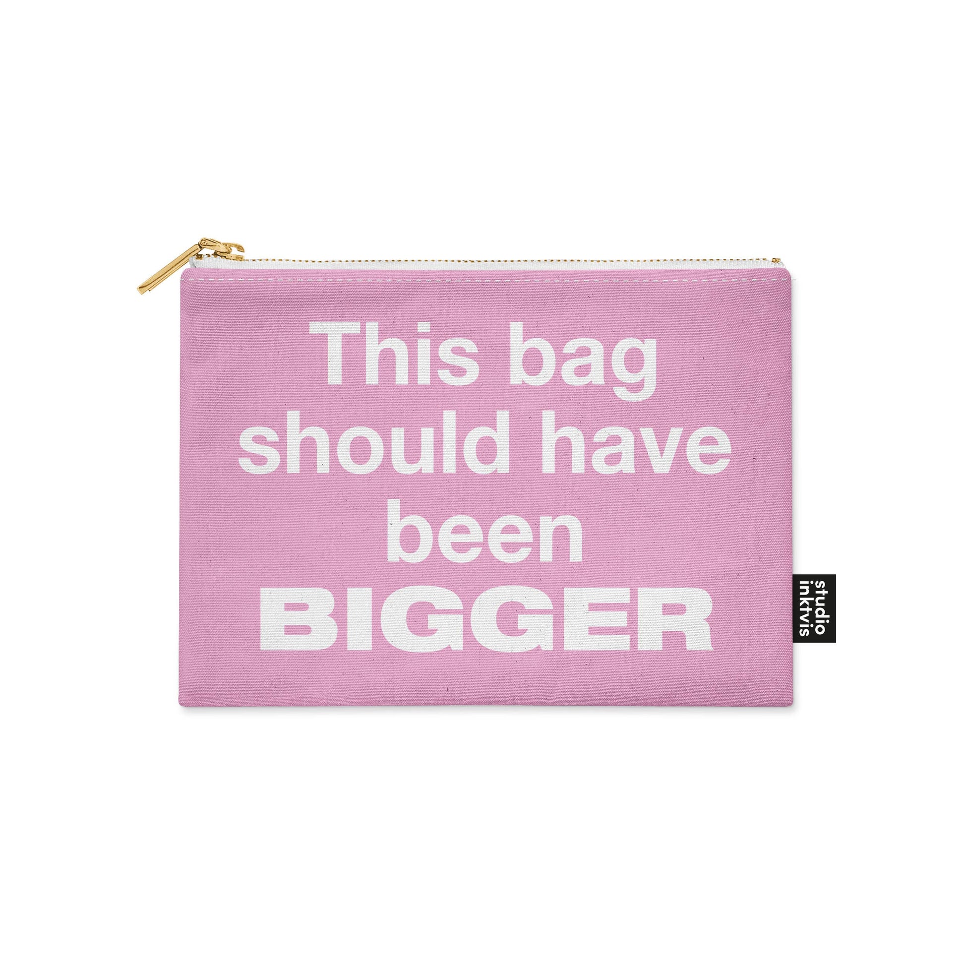 This bag should have been bigger makeup pung