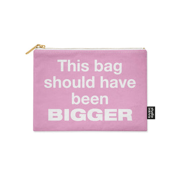 This bag should have been bigger makeup pung