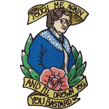 Touch me again Mrs Doubtfire strygemærke