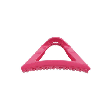 Stor Trekantet Hårklemme i pink