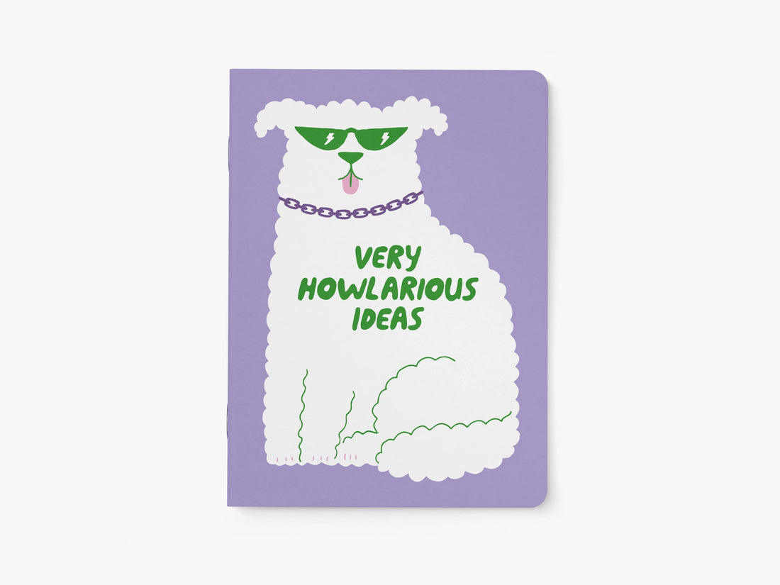 VERY HOWLARIOUS IDEAS Notesbog
