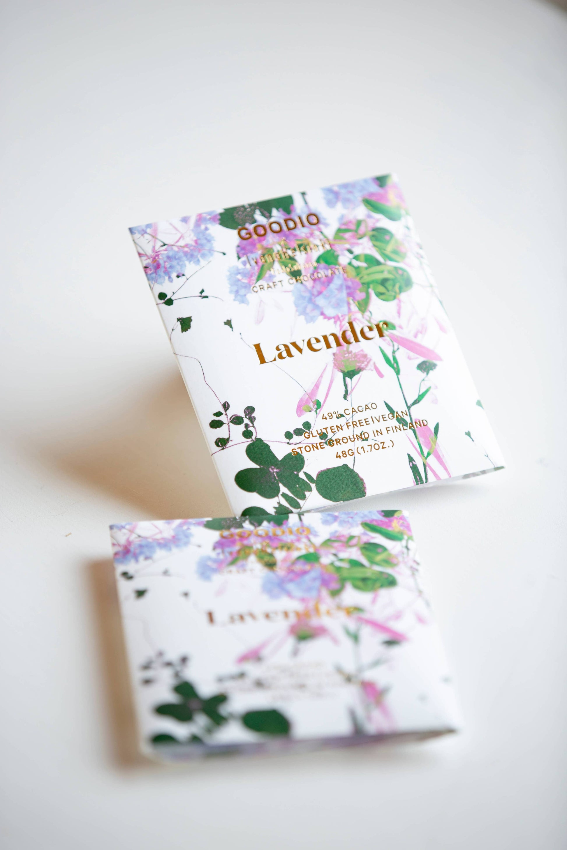 Vegansk Lavendel Mørk Chokolade 49%