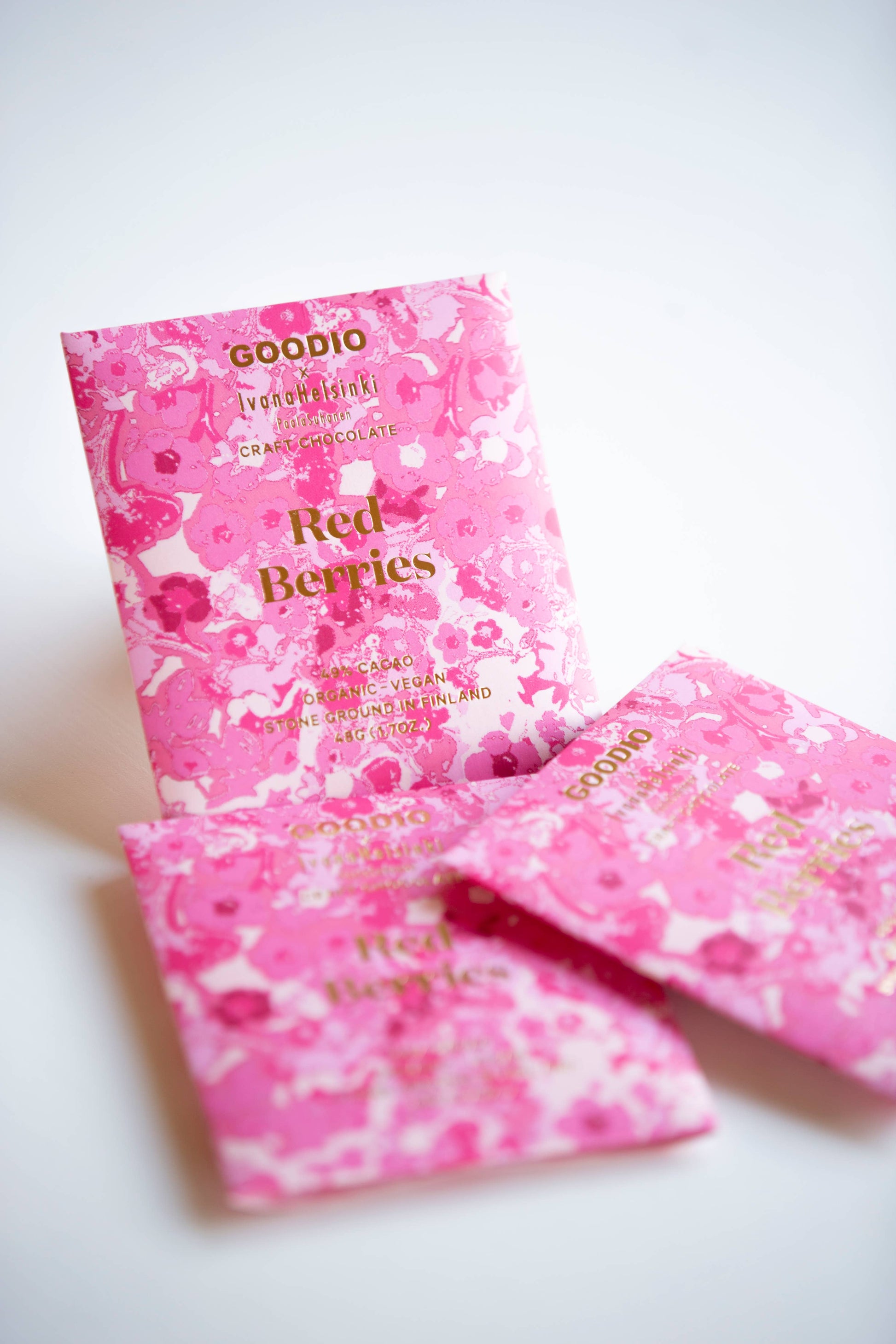 Vegansk Red Berries Mørk Chokolade 49%