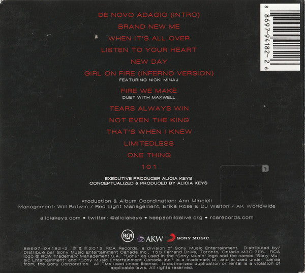 Alicia Keys - Girl On Fire 2LP (2024 Reissue)