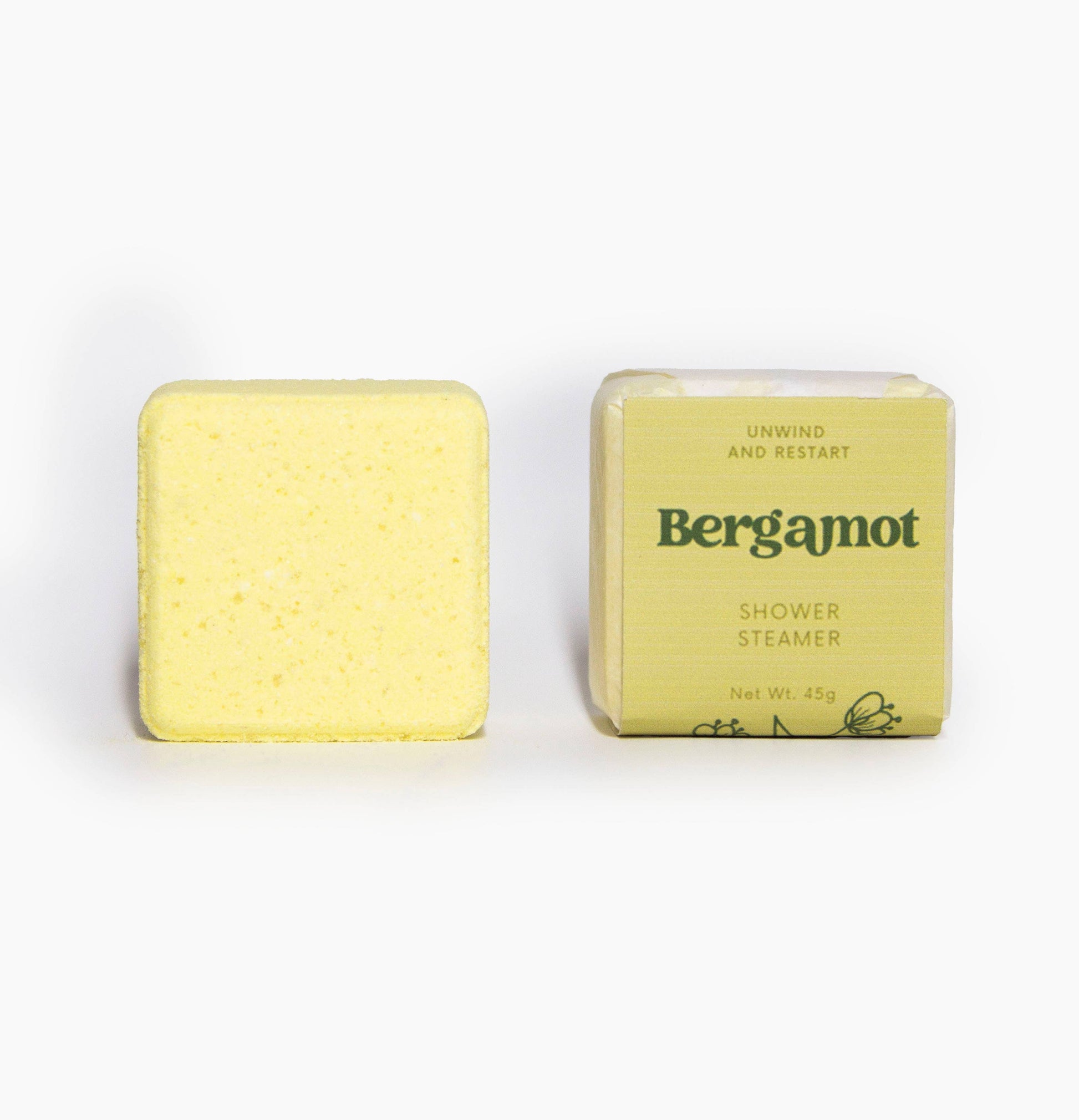 bergamot shower steamer