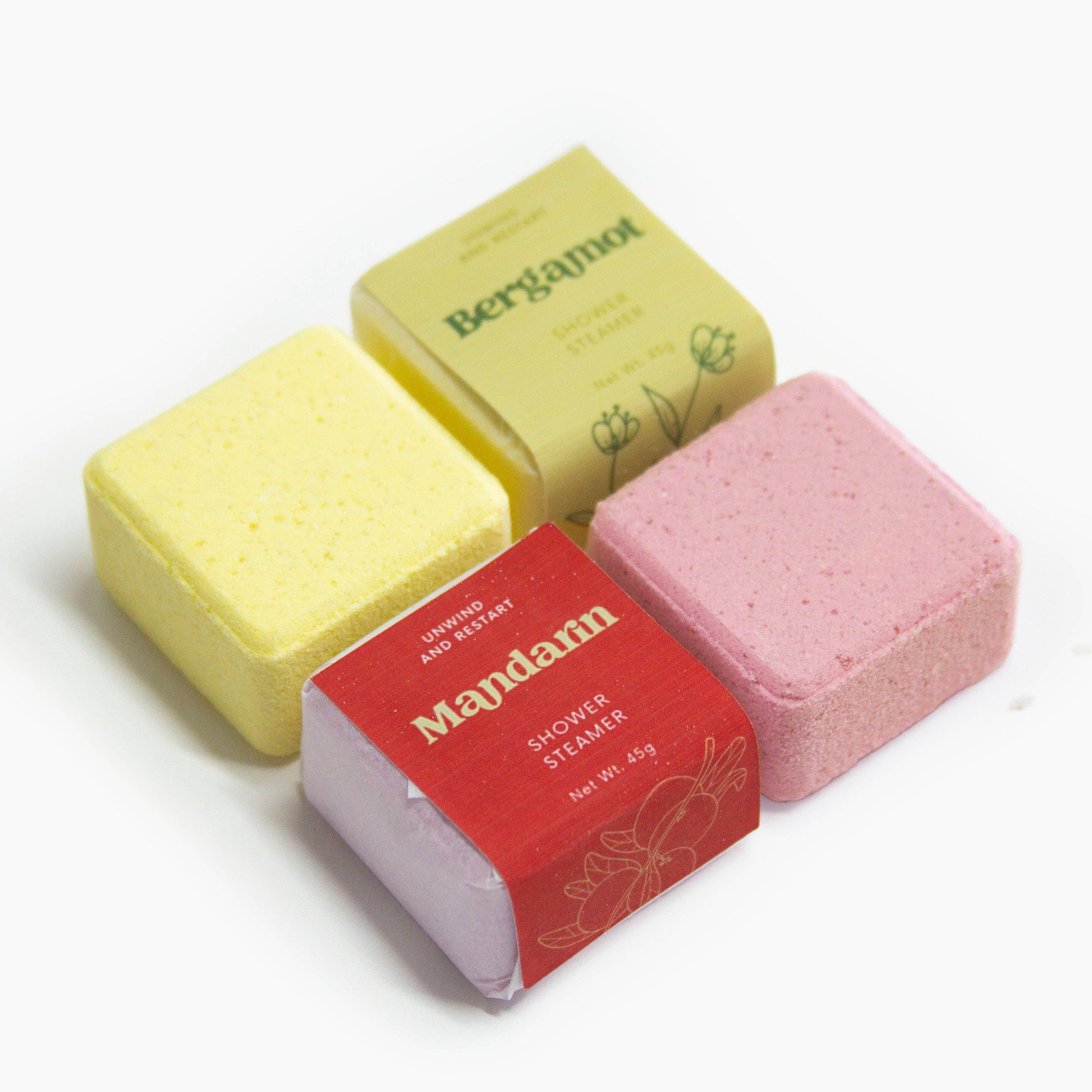 bergamot shower steamer til bruseren