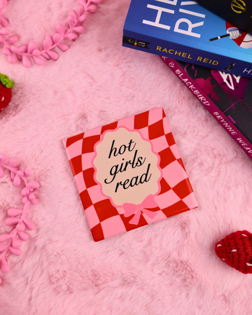HOT GIRLS READ Dekorativ Flise