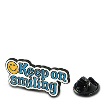 KEEP ON SMILING Pin