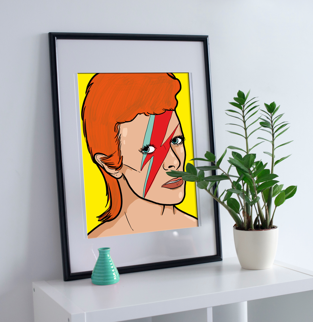 david bowie starman plakat a4