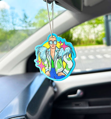 duftfrisker til bilen med elton john rocketman