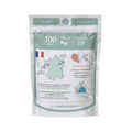 FARVERIGE FORMER Puslespil med 500 brikker – opbevaringsposens bagside med produktinformation
