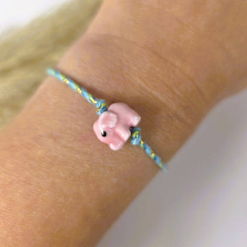 PINK ELEFANT Charm Armbånd