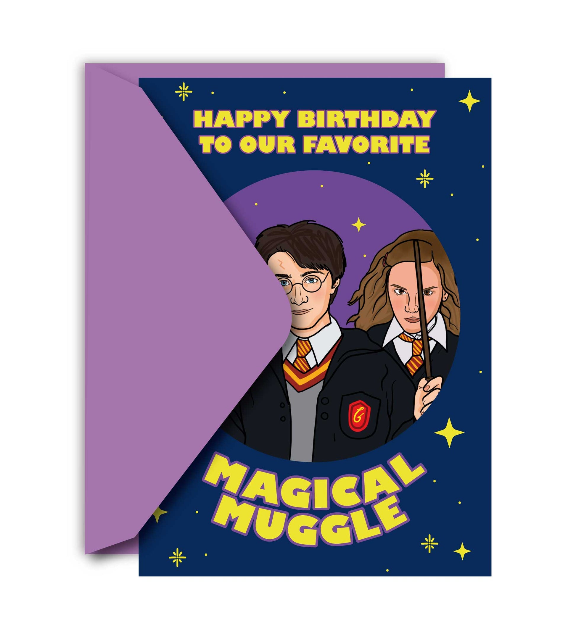 fødselsdagskort til Harry Potter fans