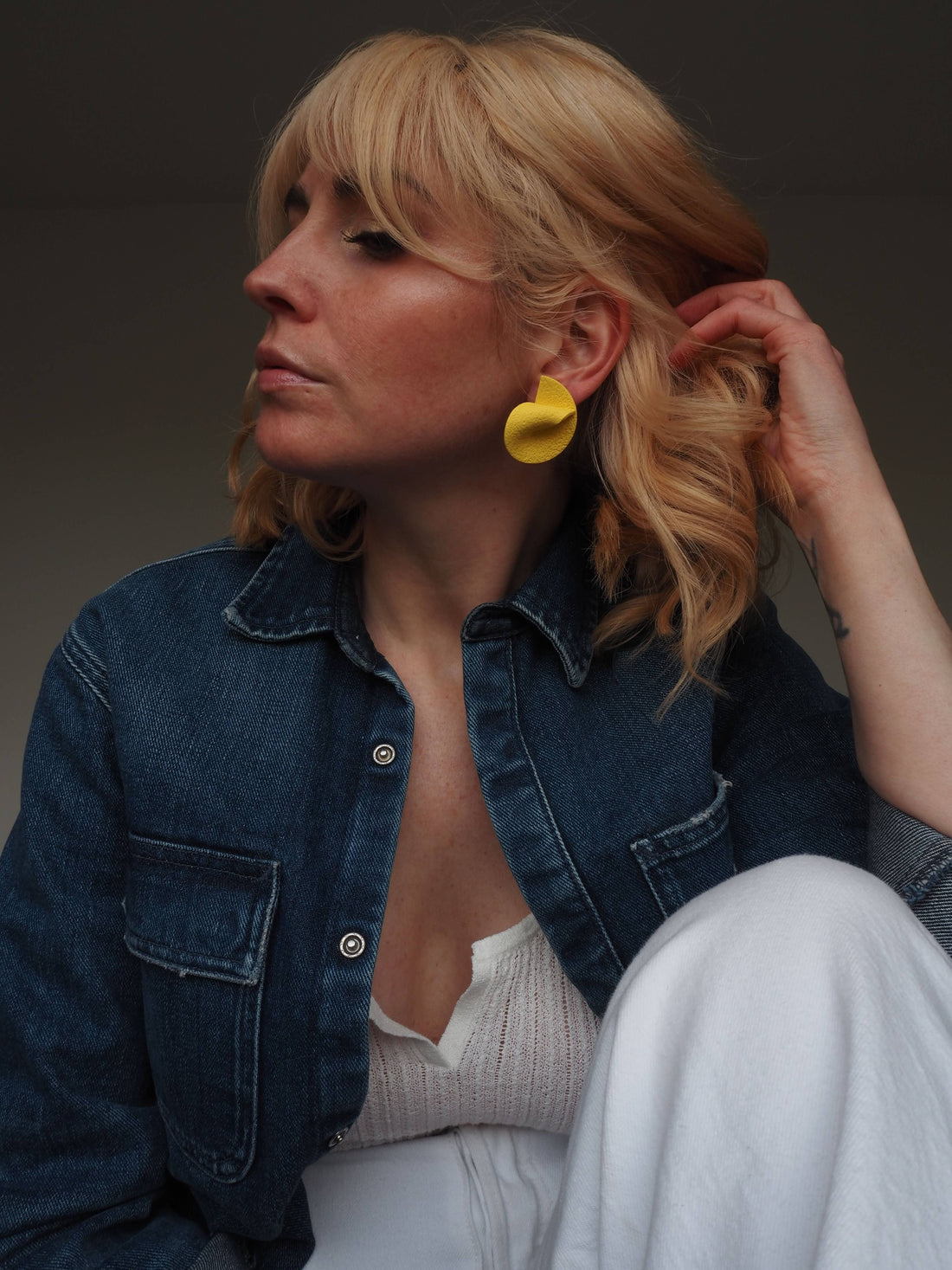 gule øreringe canary yellow