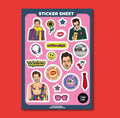 harry styles stickers kiss all the time
