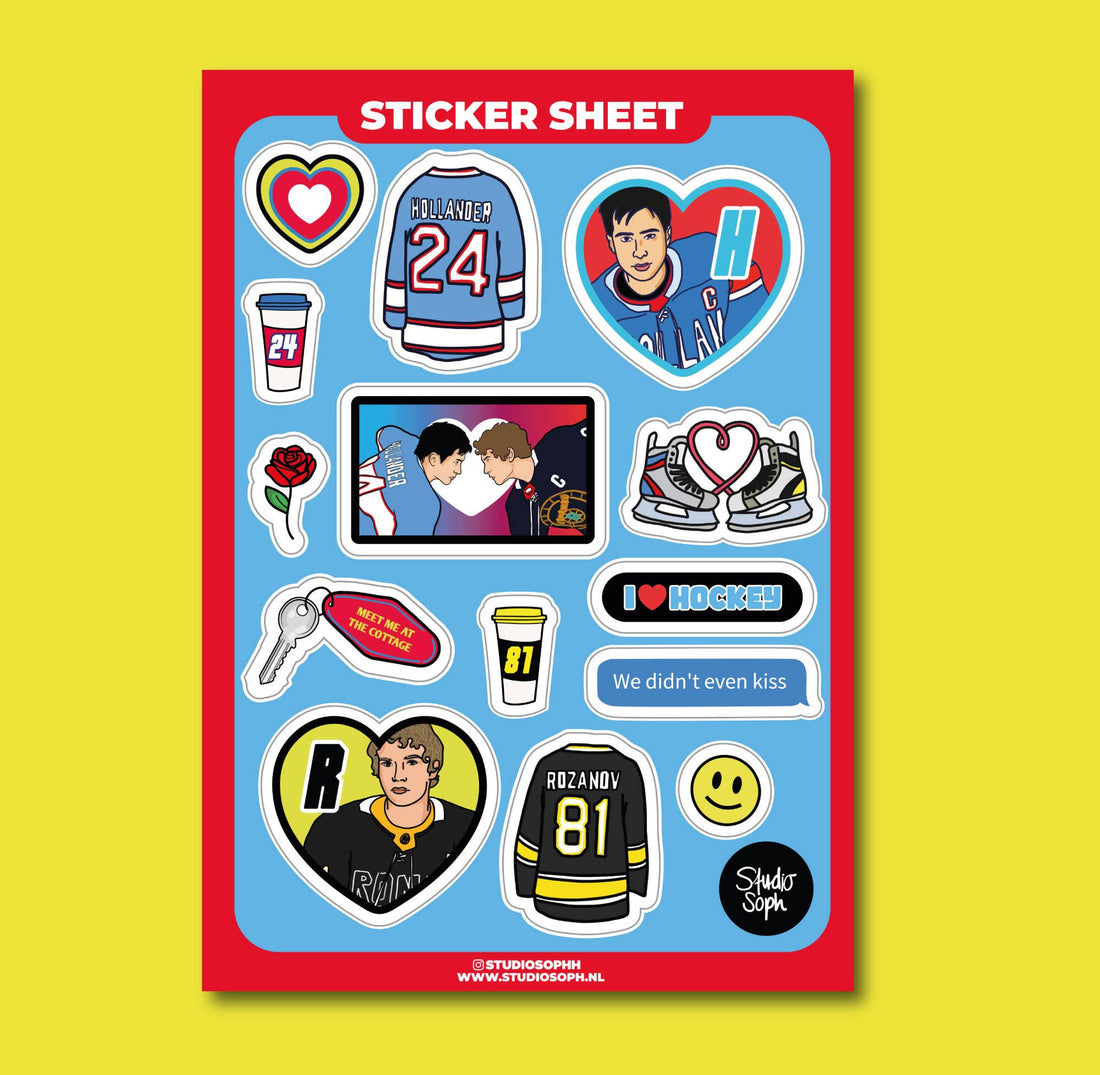heated rivalry stickers